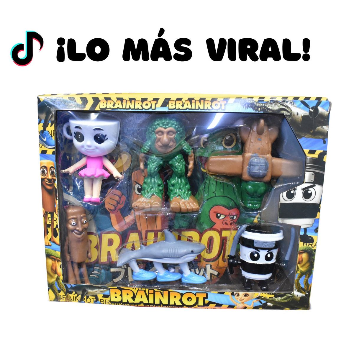 GENERICO - JUGUETE VIRAL TRALALERO TRALALA - BLISTERX6