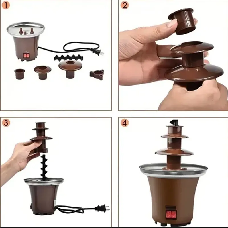 GENERICO - Mini Fuente Chocolatera 3 pisos