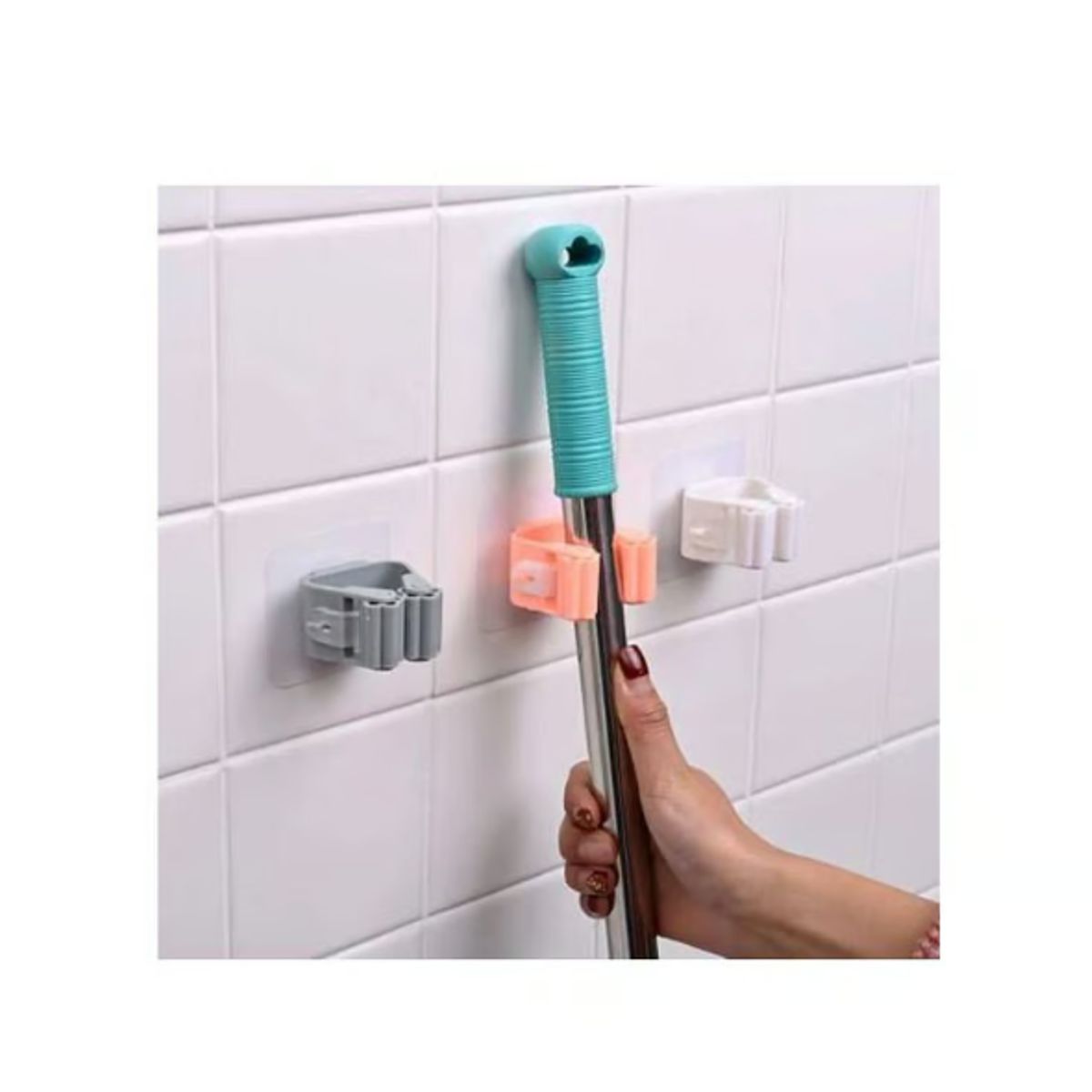 GENERICO - Organizador Multiple Colgador Gancho Sujetador Escoba