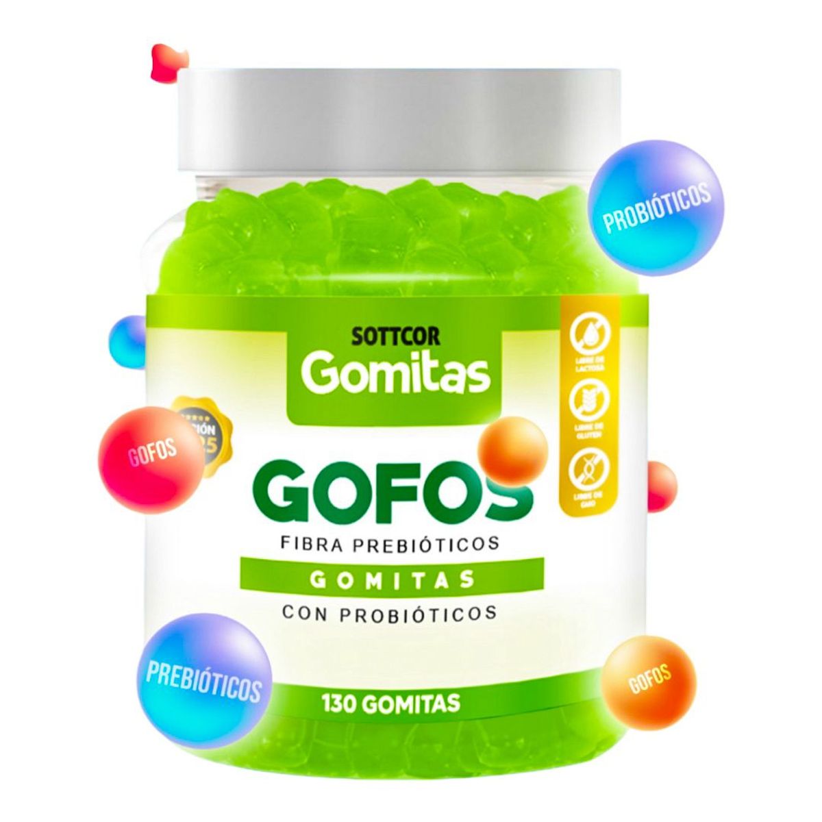 GENERICO - GOMITAS GOFOS SOTTCOR 130 UND