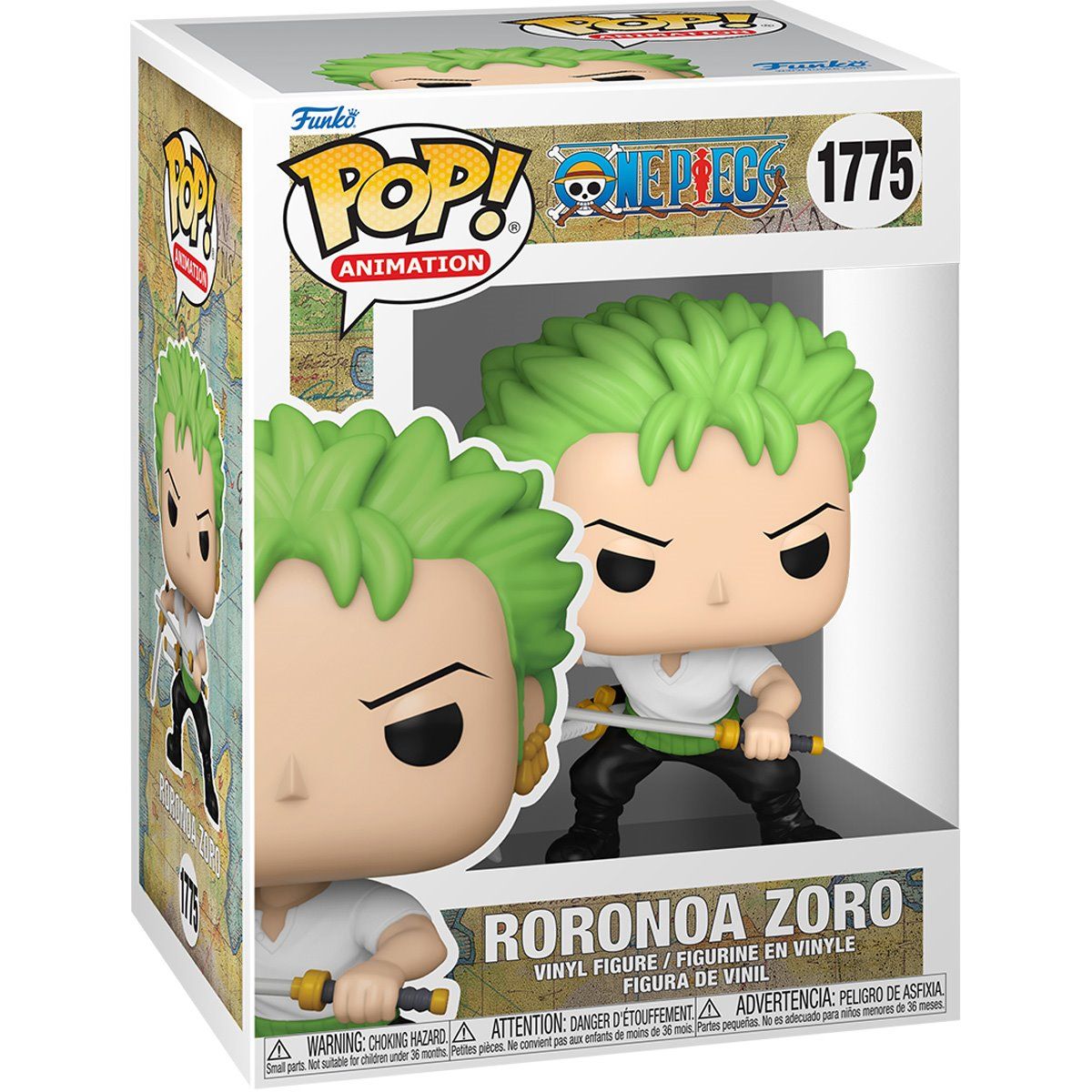 FUNKO - Funko Pop Roronoa Zoro Dos espadas 1775 - One Piece