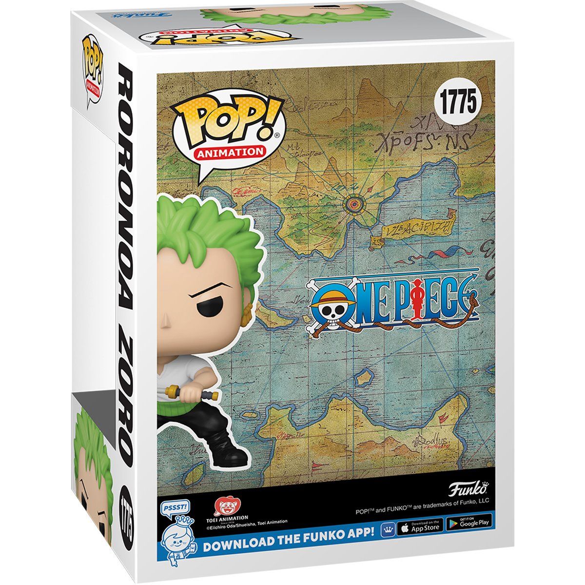 FUNKO - Funko Pop Roronoa Zoro Dos espadas 1775 - One Piece
