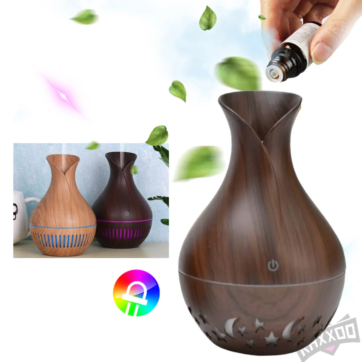 GENERICO - Humidificador Para Sala Dormitorio De Esencias Aromatizador Portatil