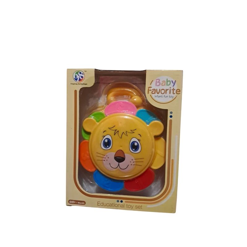 GENERICO - FIGURA DE LEON JUGUETE PARA BEBES EDUCACIONAL