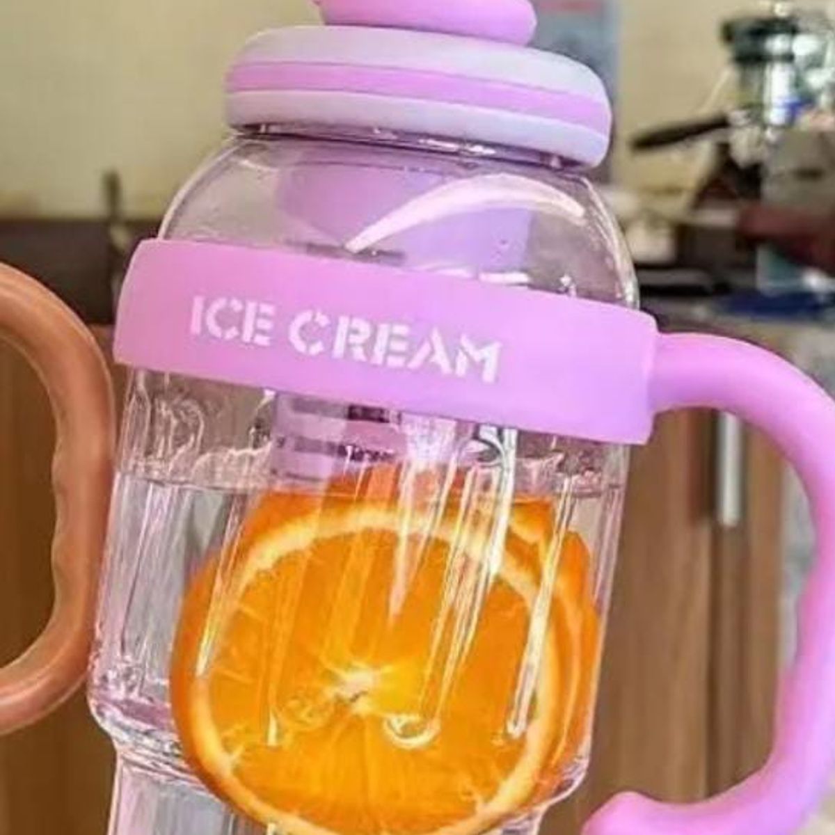 GENERICO - BOTELLA TAZA TOMATODO CON FILTRO Y SORBETE 1400 ML