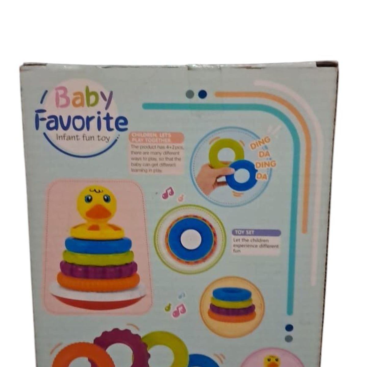 GENERICO - FIGURA DE LEON JUGUETE PARA BEBES EDUCACIONAL