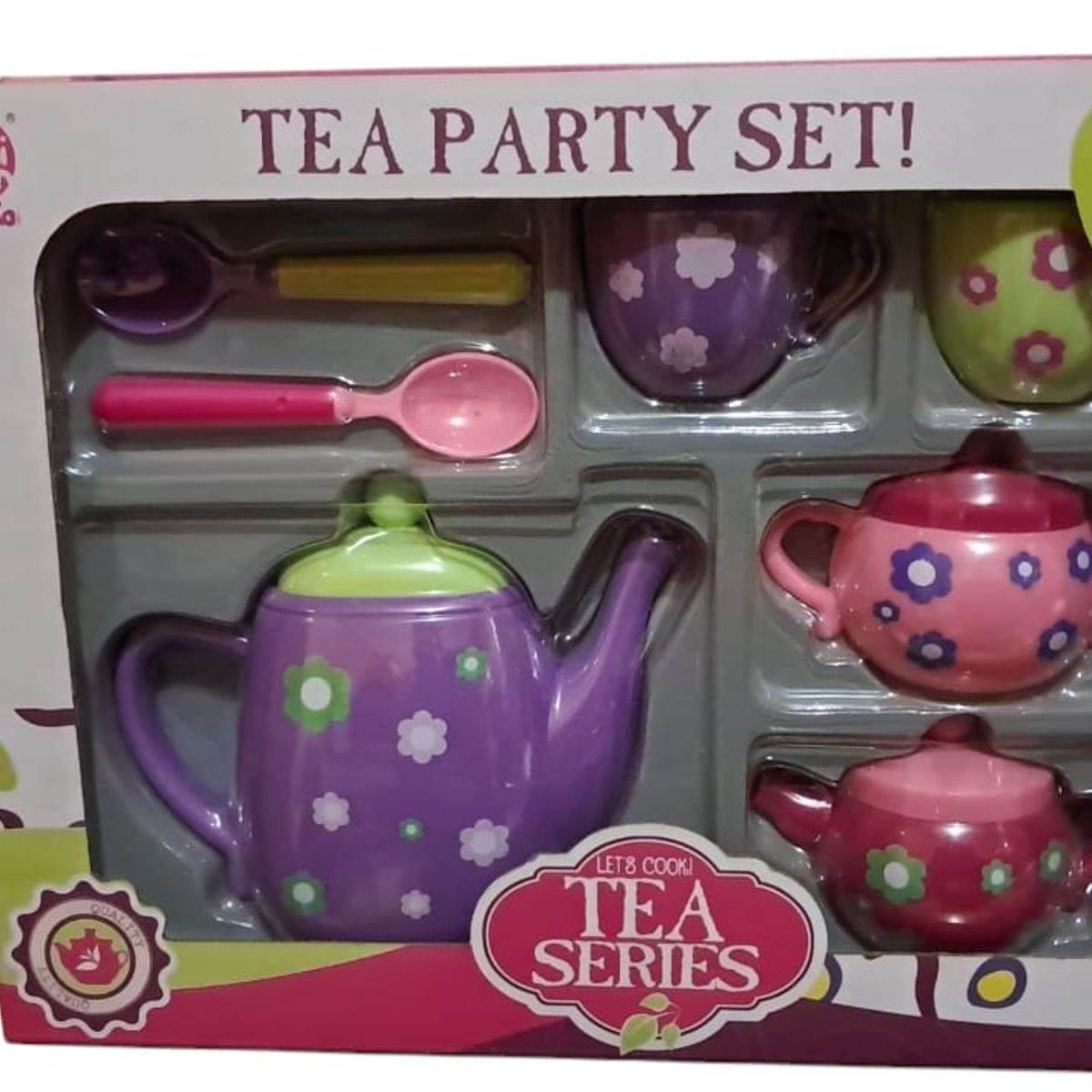 GENERICO - HERMOSO SET DE TE COLORIDO