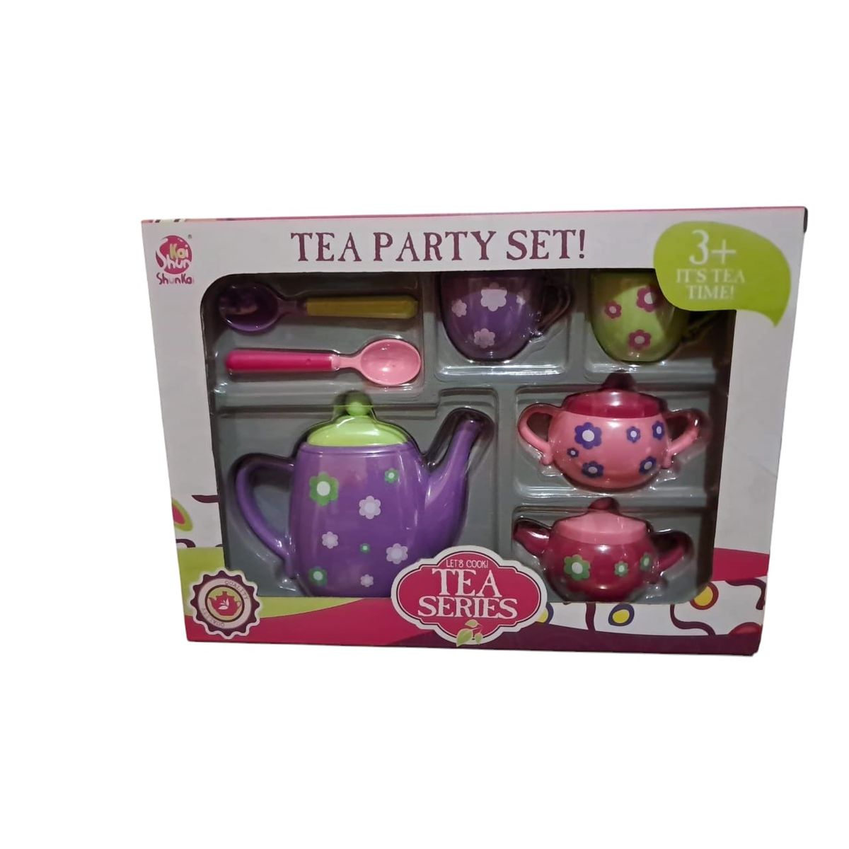 GENERICO - HERMOSO SET DE TE COLORIDO