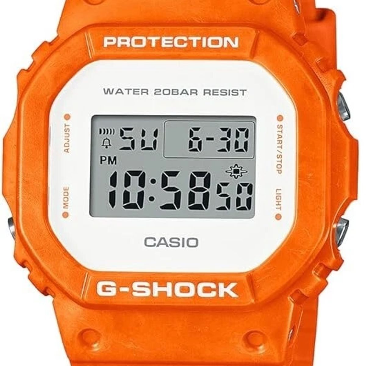 G-SHOCK - Reloj G-SHOCK Digital DW-5600WS-4 Hombre Naranja
