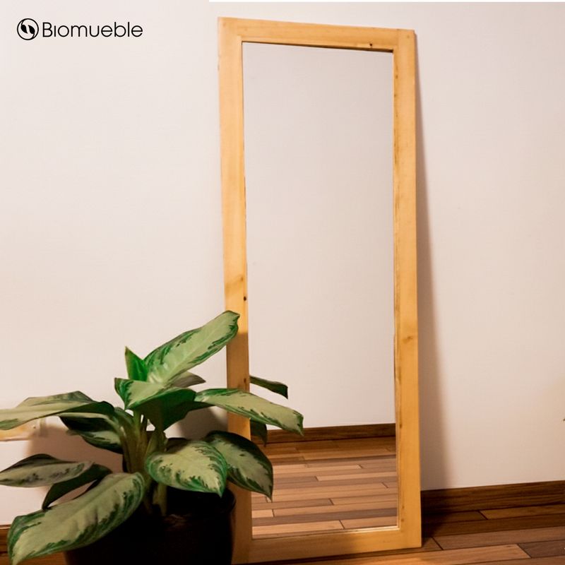 GENERICO - Espejo RAISSA SLIM cuerpo completo acabado Natural