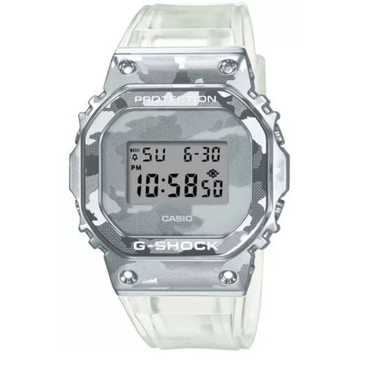 G-SHOCK - Reloj G-SHOCK Digital GM-5600SCM-1 Hombre Gris