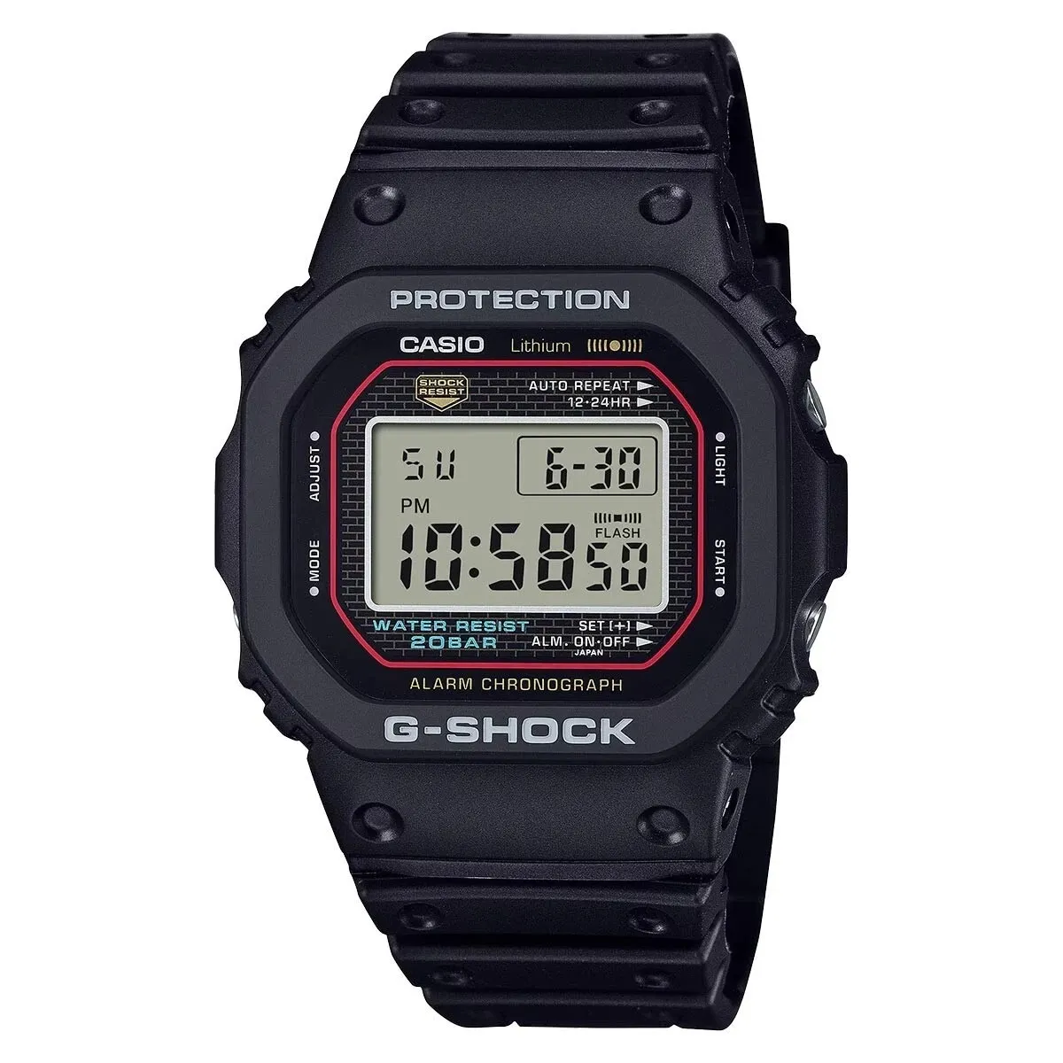 G-SHOCK - Reloj G-SHOCK Digital DW-5000R-1A Hombre Negro