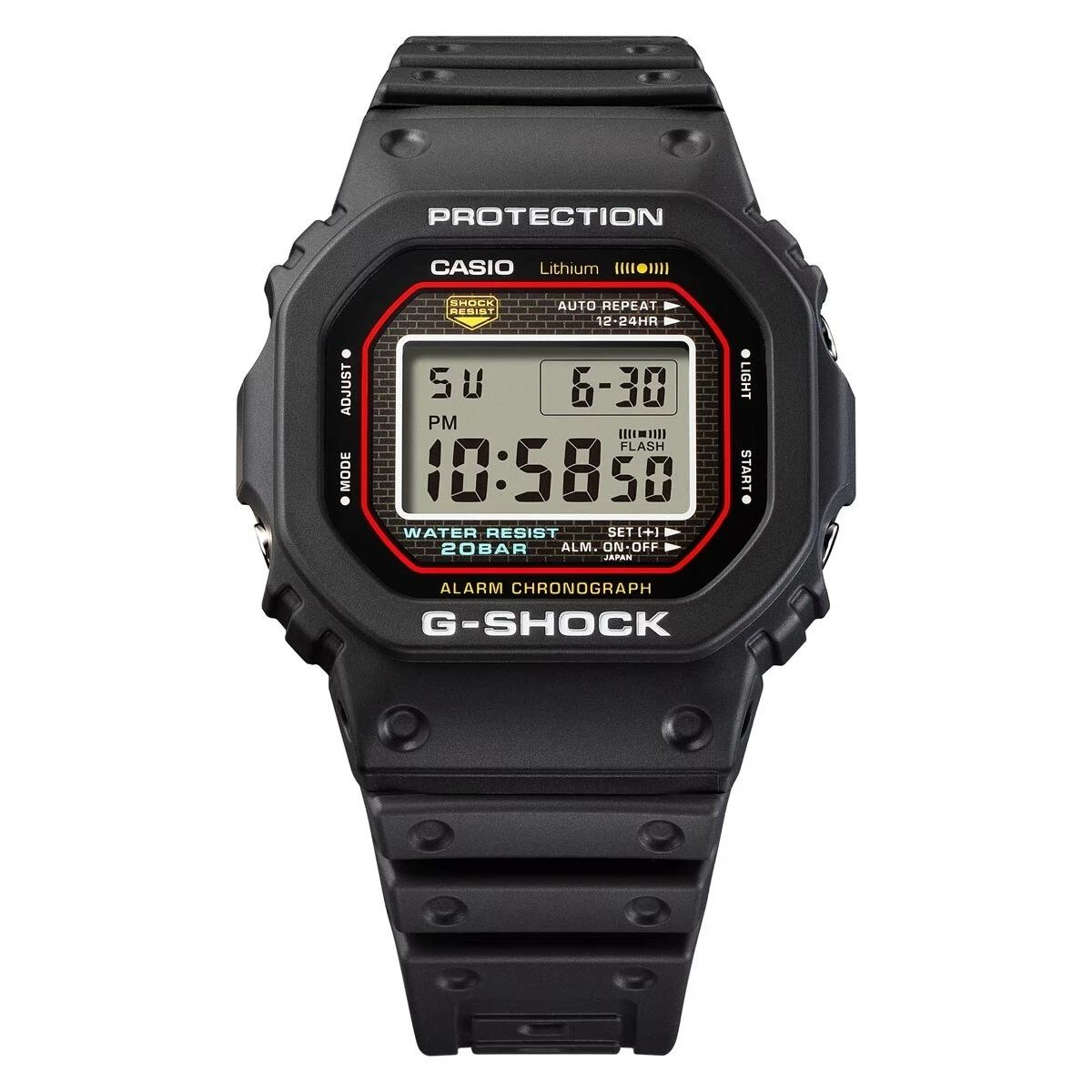 G-SHOCK - Reloj G-SHOCK Digital DW-5000R-1A Hombre Negro