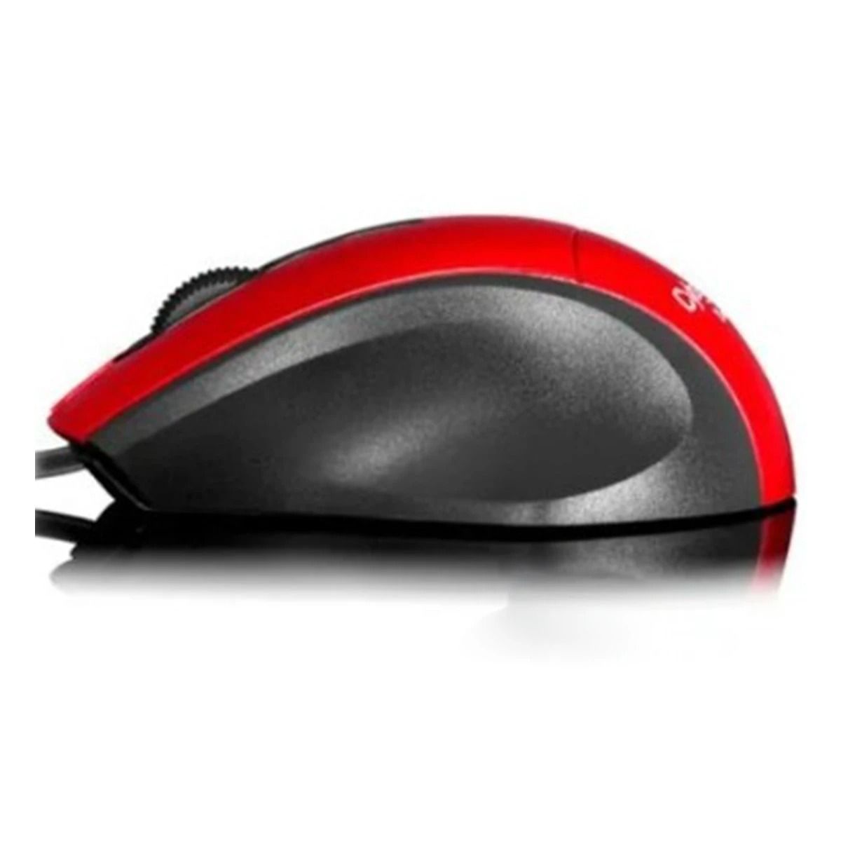 GENERICO - Pack2 Mouse Optimo con Conexion USB Modelo Dvinci Rojo