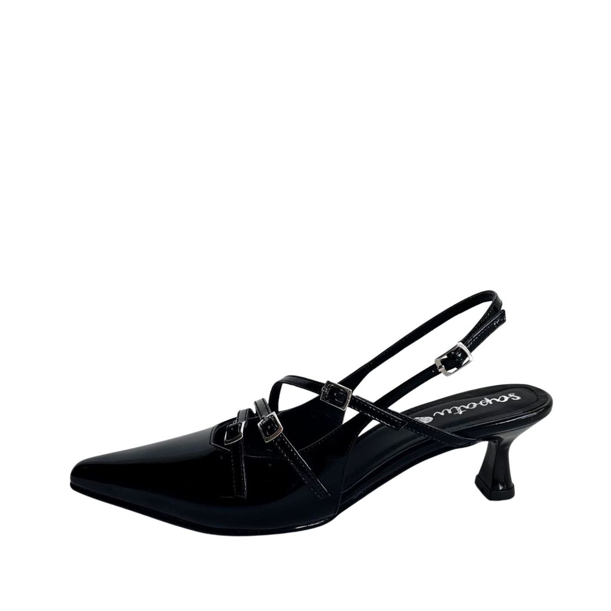SAPATU - ZAPATO DE VESTIR MUJER MM SLINGBACK NEGRO CHAROL