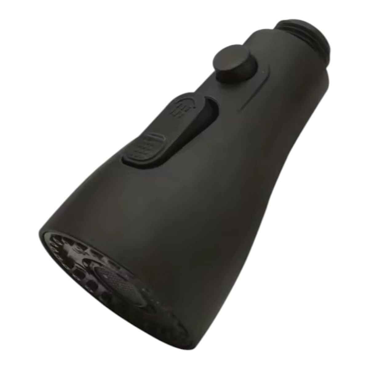 GENERICO - Cabezal Aireador Repuesto Universal Grifo Cocina Extraíble Negro Mate