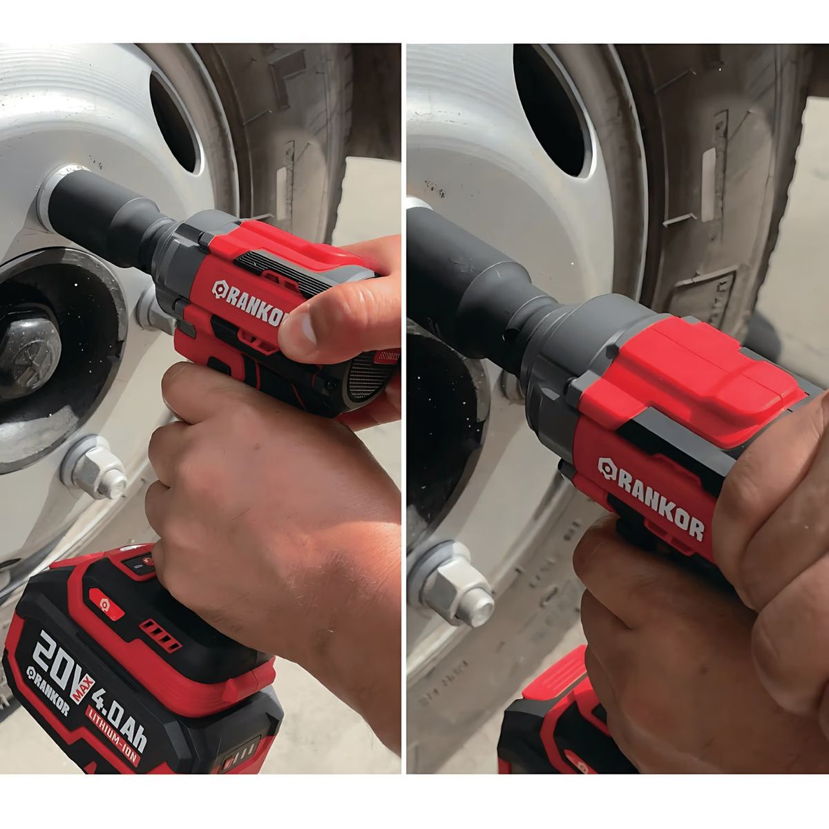 RANKOR - Llave de Impacto RANKOR 20V 500NM BRUSHLESS