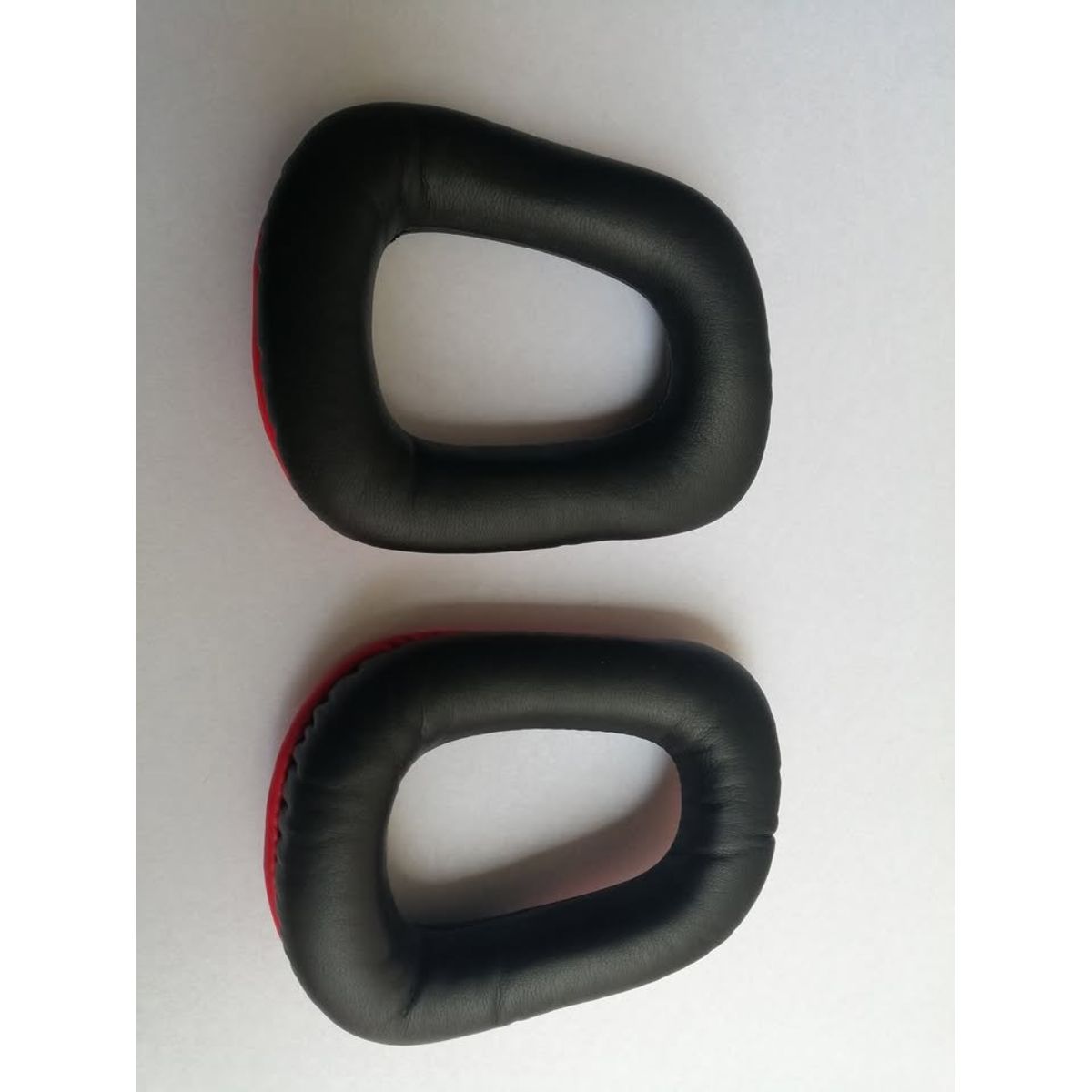 GENERICO - Almohadillas para audífonos logitech g331 g332 g432 g431 negro rojo