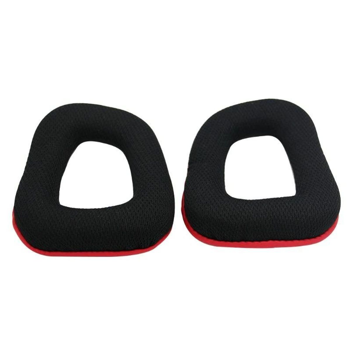 GENERICO - Almohadillas para audífonos logitech g331 g332 g432 g431 negro rojo t