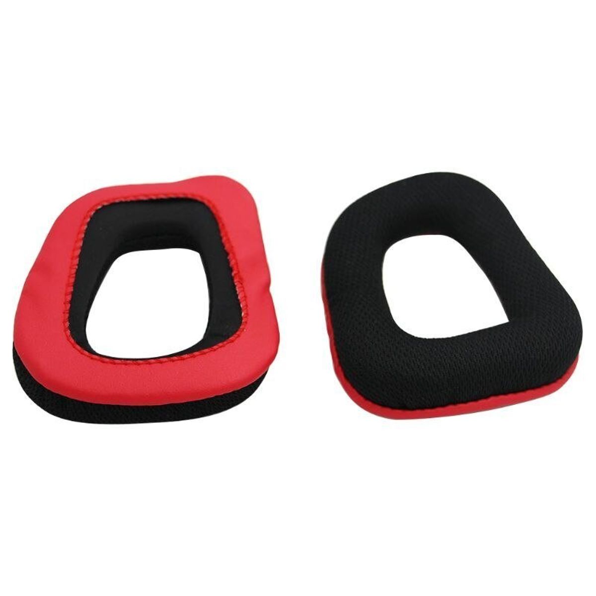 GENERICO - Almohadillas para audífonos logitech g331 g332 g432 g431 negro rojo t