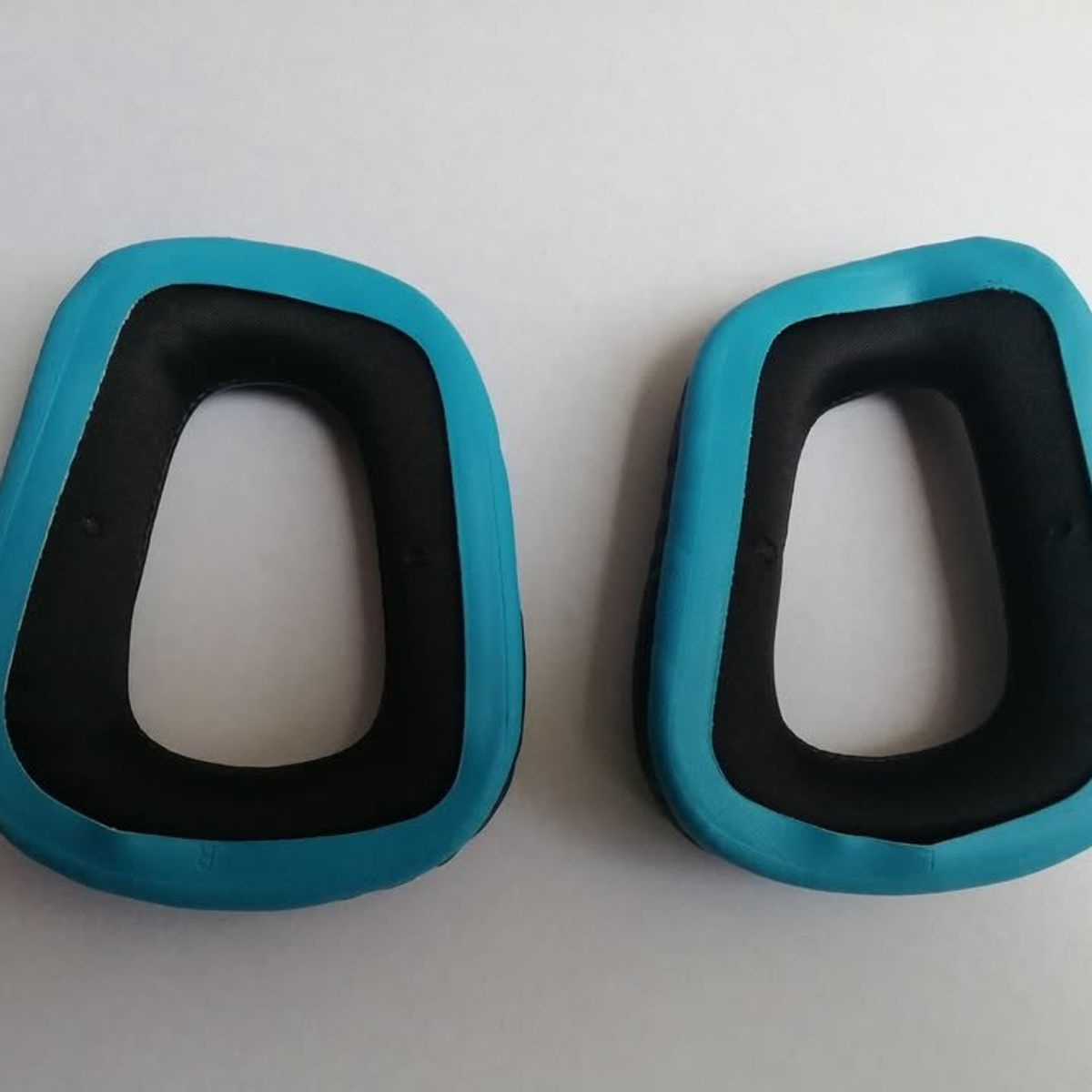 GENERICO - Almohadillas para audífonos logitech g331 g332 g432 g431 negro celeste