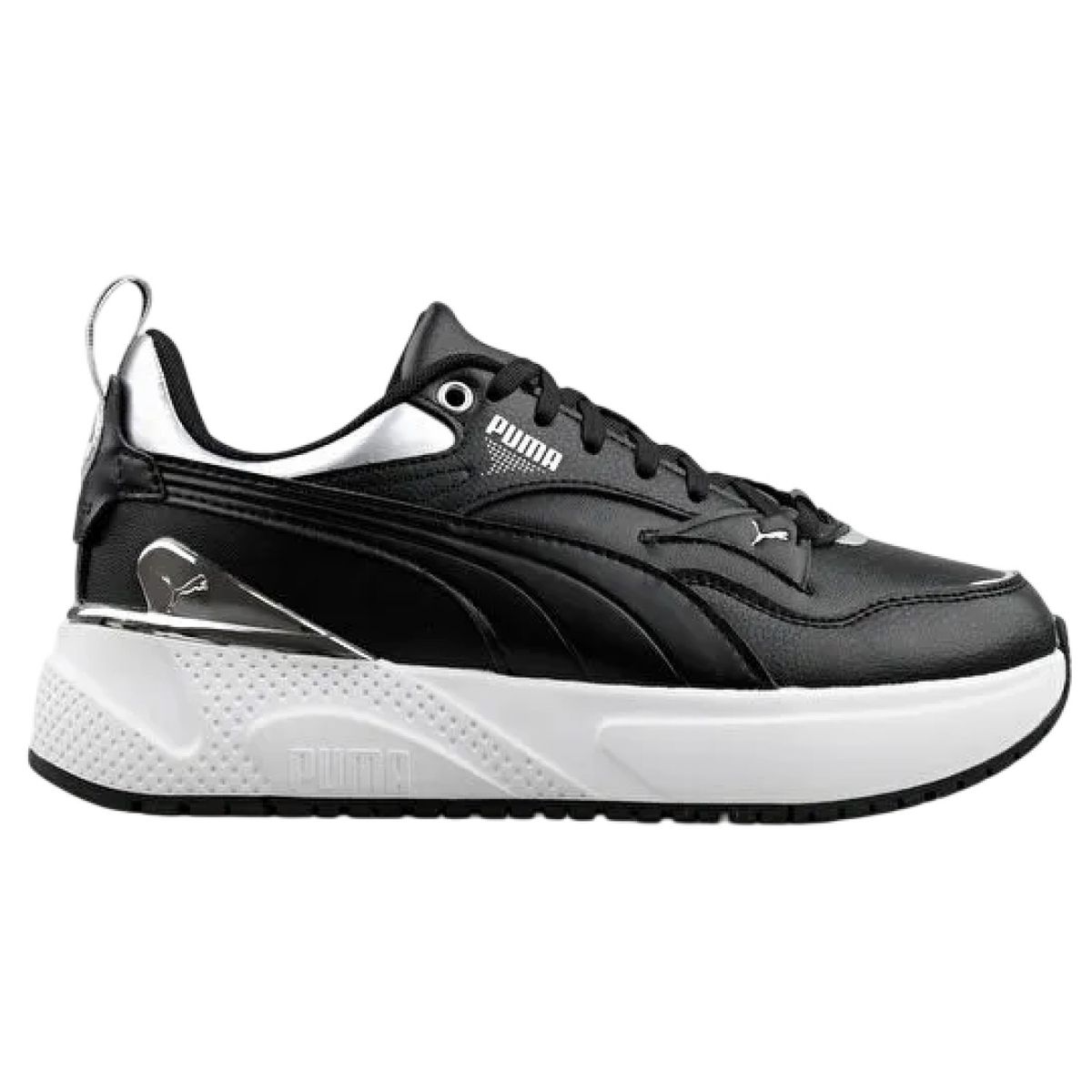 PUMA - Zapatillas Puma R78 Disrupt Metallic Dream 397803 02 Negro para Mujer