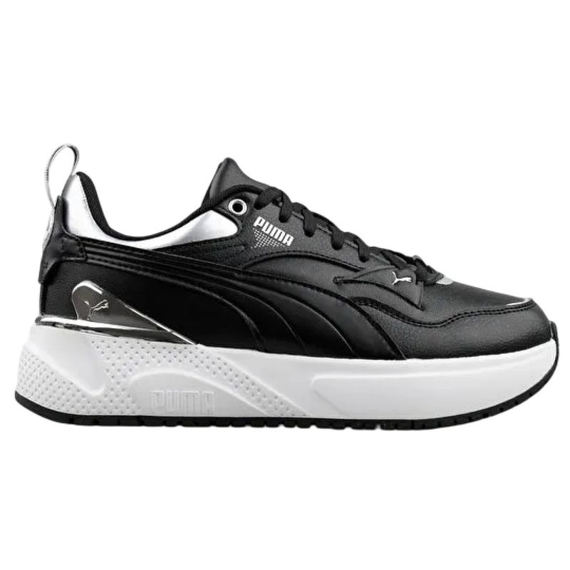 PUMA - Zapatillas Puma R78 Disrupt Metallic Dream 397803 02 Negro para Mujer