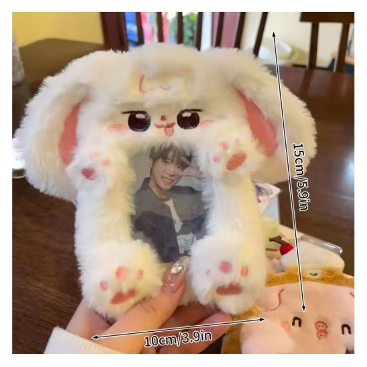 GENERICO - Porta Photocards - Llavero peluche