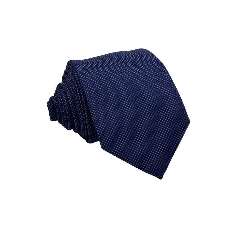 CHRISTIAN ARMAND - CORBATA AZUL MARINO CON MICRODISEÑO PARA HOMBRE CHRISTIAN ARMAND