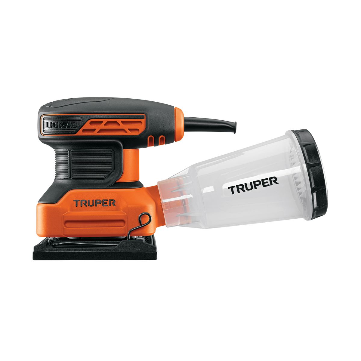 TRUPER - Lijadora orbital eléctrica, 1/4 hoja, profesional, 220 W, 220 V