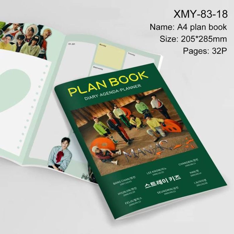 GENERICO - PLAN BOOK STRAY KIDS