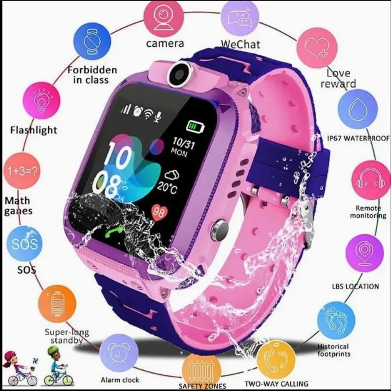 GENERICO - SMARTWATCH RELOJ PARA NIÑA CHIP LLAMADA GPS WIFI CAMARA IP67 TACTIL
