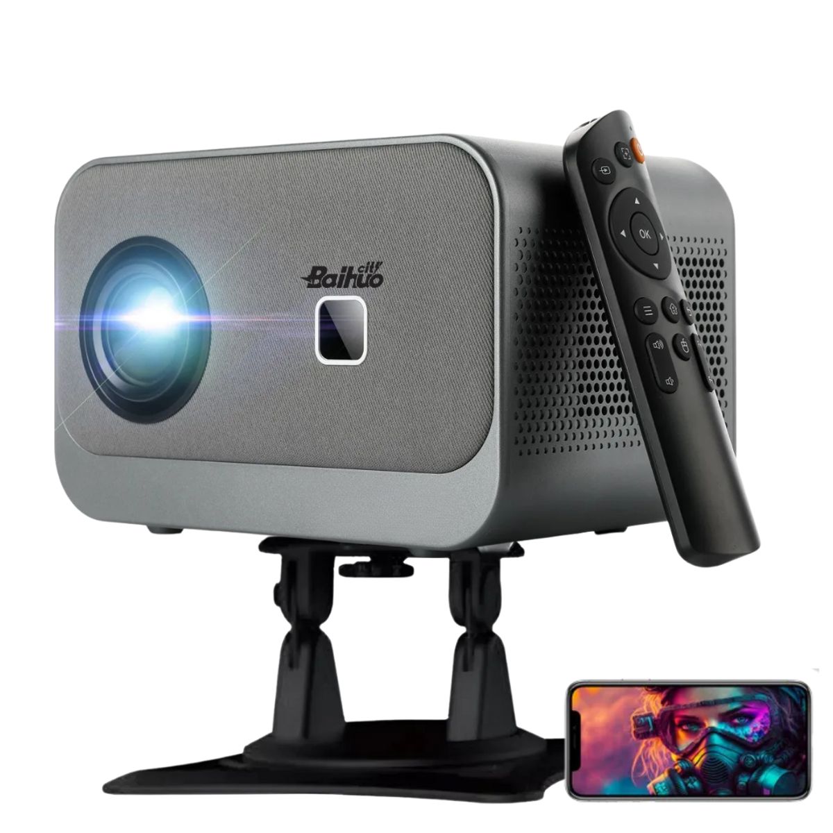 SEISA - Proyector Smart Android 11 Multimedia Wifi Bluetooth + Control