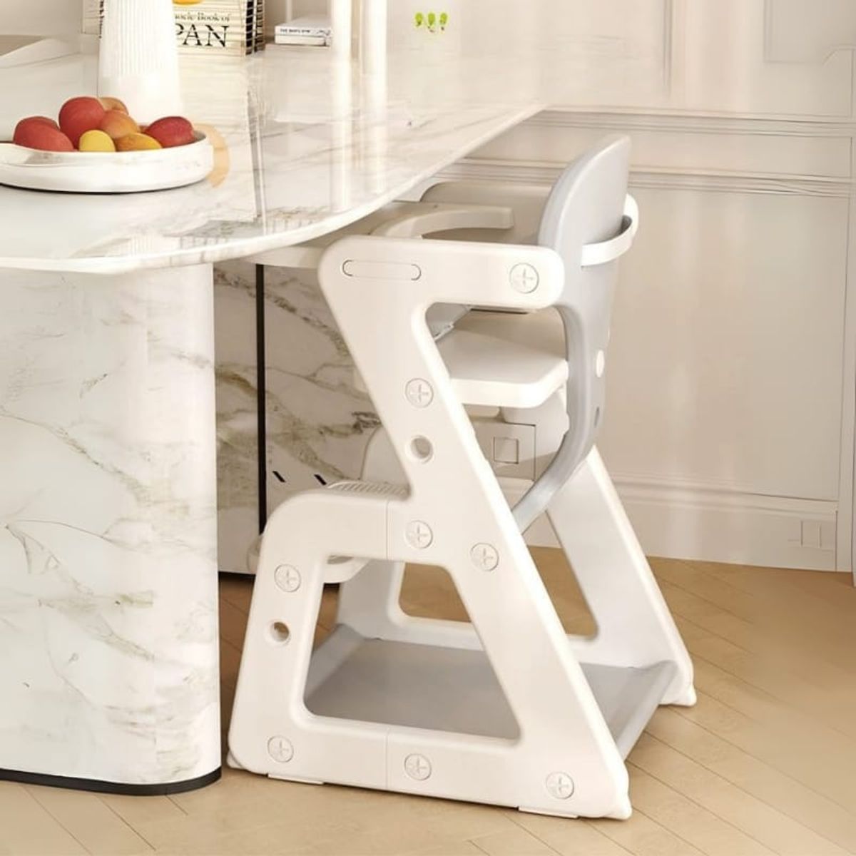 GENERICO - SILLA DE COMER PARA BEBES Y NIÑOS CON ESPACIO PARA JUGUETES