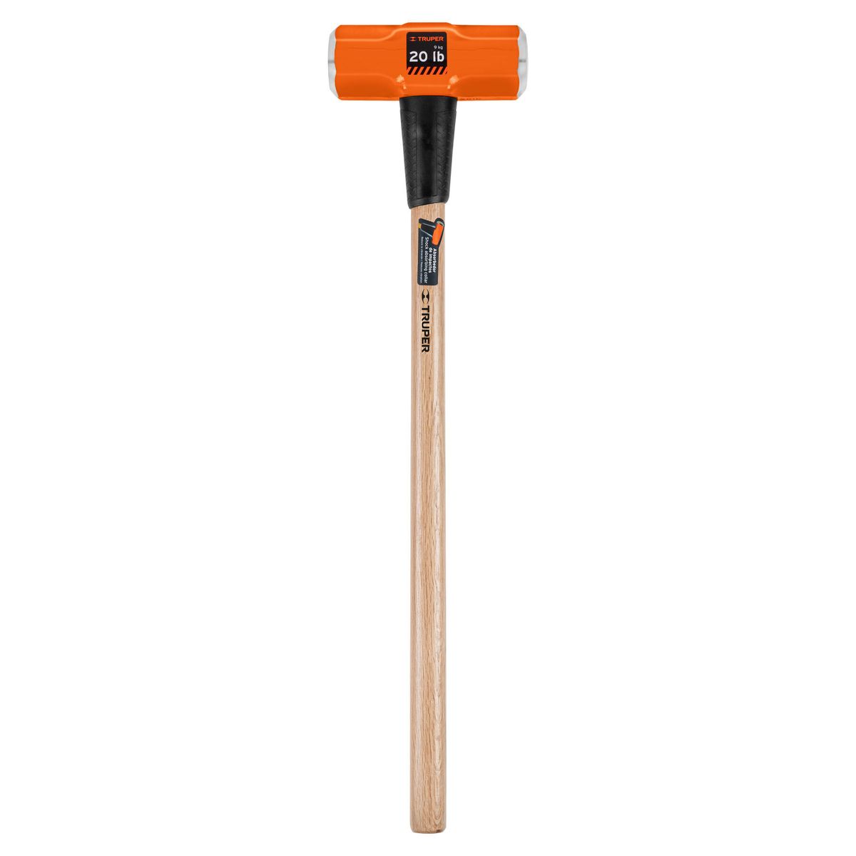 TRUPER - Comba 20 lb 9 kg Octagonal Mango de Madera Largo 16516 Truper