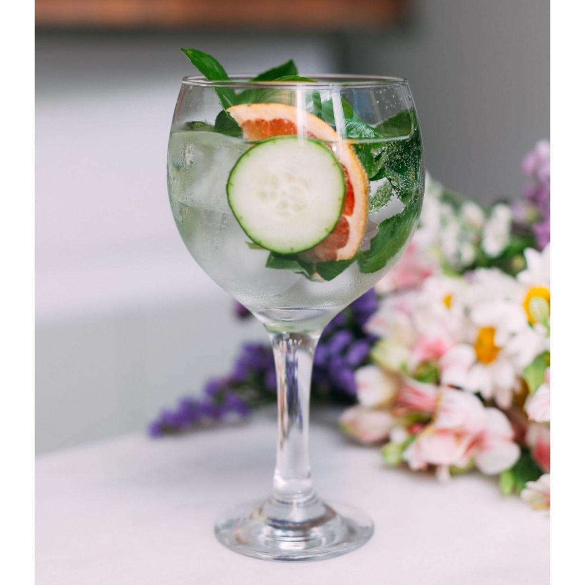 NADIR - Copa de Vidrio Gin Nadir 600 Ml 6 Piezas