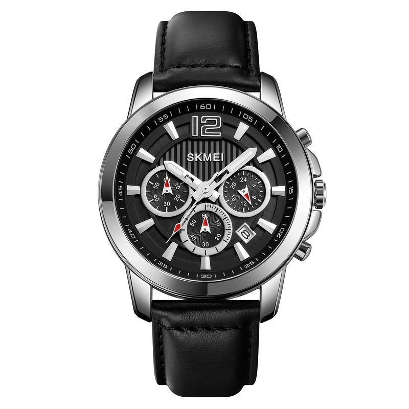 SKMEI - Reloj Skmei 1989 Cronómetro Correa de cuero