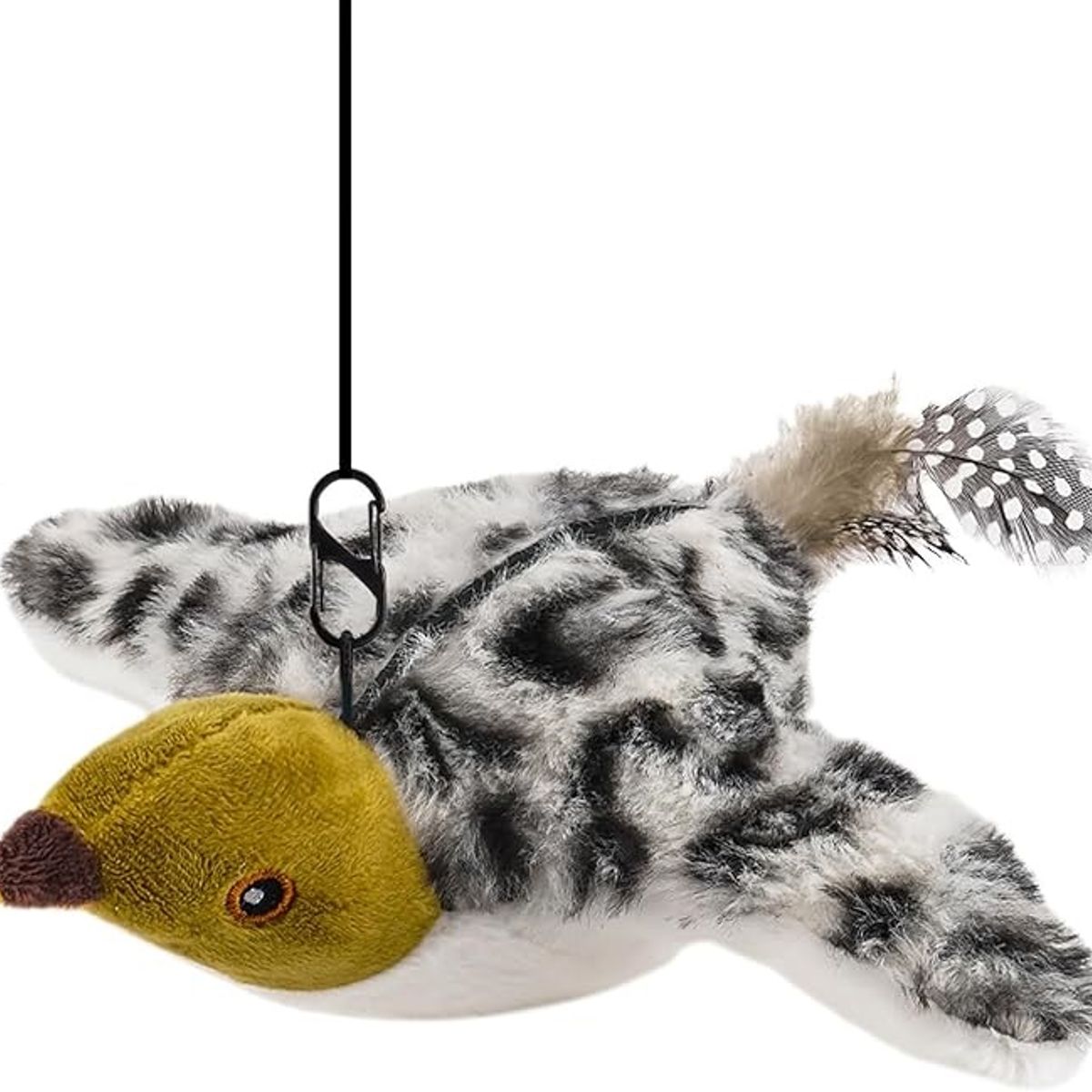 GENERICO - JUGUETE PARA GATOS - PAJARO INTERACTIVO