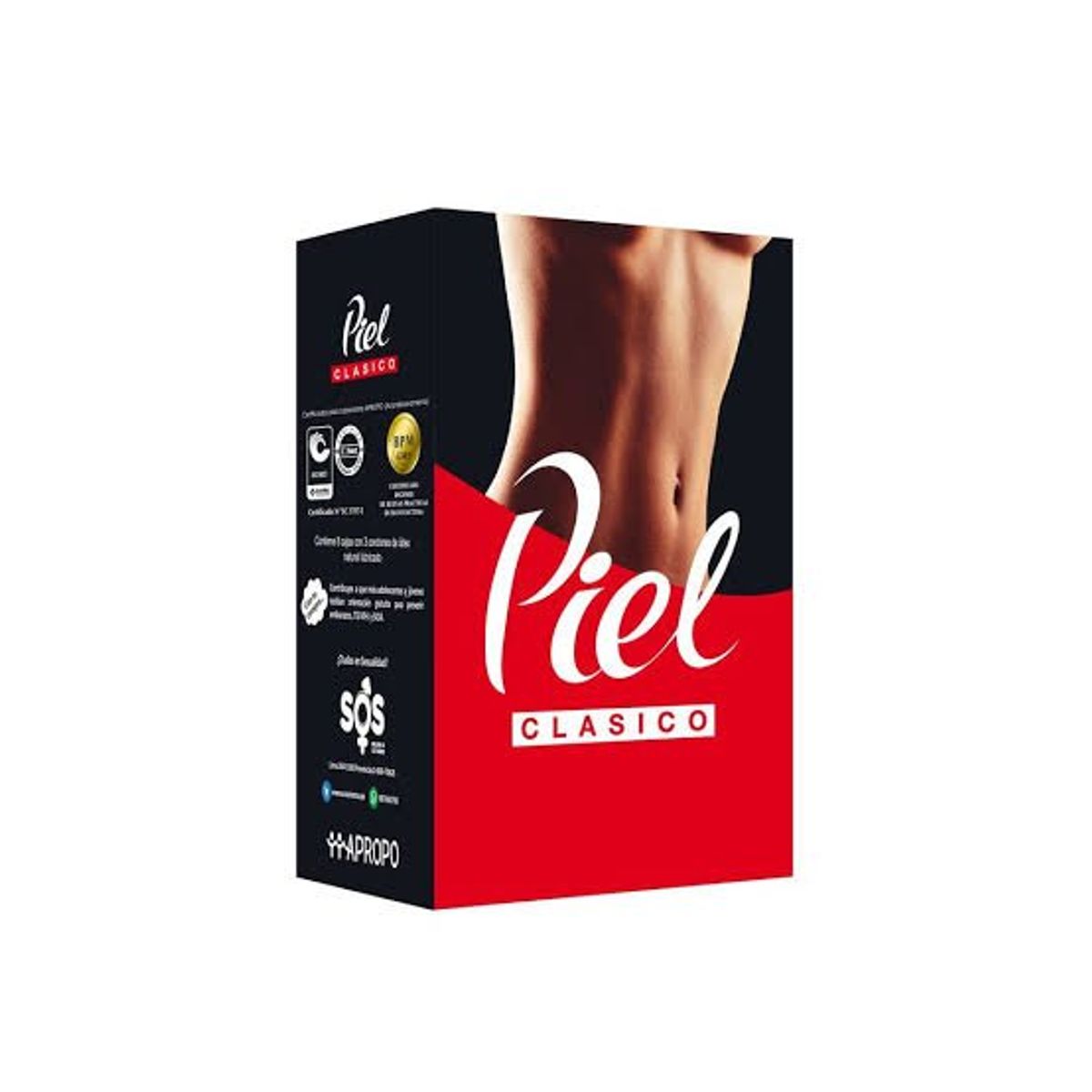 PIEL - Preservativo Piel Clásico Caja 72 unidades