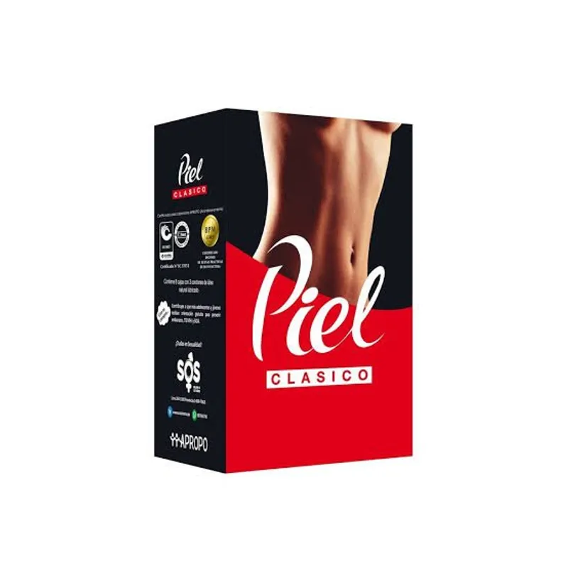 PIEL - Preservativo Piel Clásico Caja 72 unidades