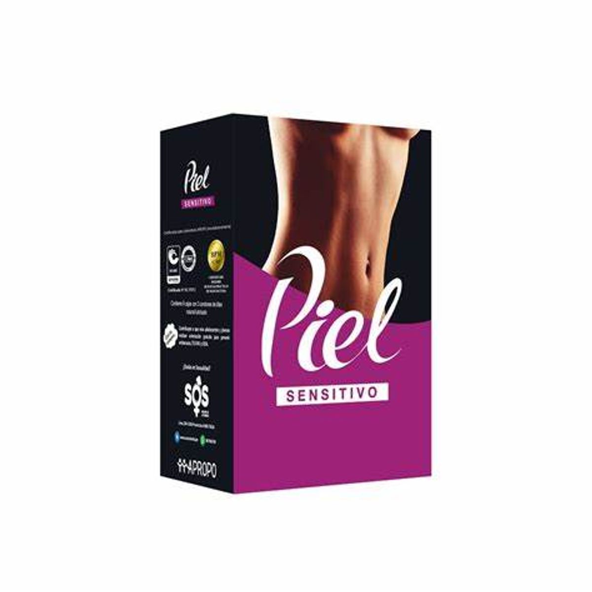 PIEL - Preservativo Piel Sensitivo Caja 72 unidades