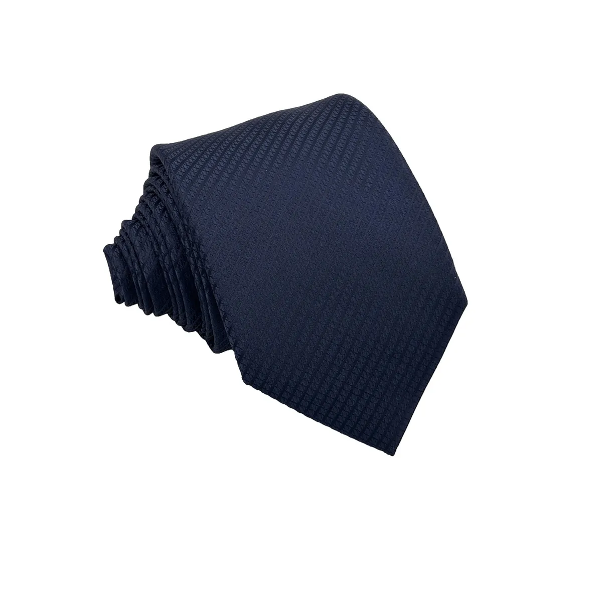 CHRISTIAN ARMAND - CORBATA AZUL MARINO RAYADA MICROCUADROS CHRISTIAN ARMAND