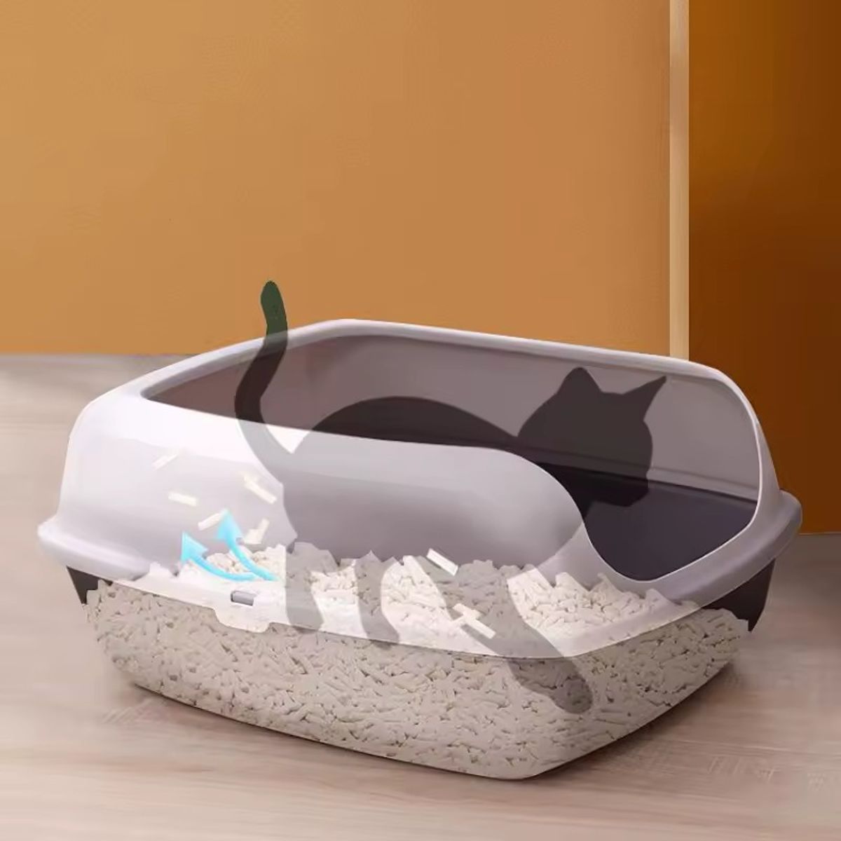 GENERICO - ARENERO PARA GATO SEMICERRADO ROSA