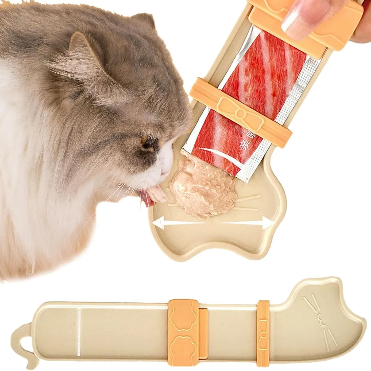 GENERICO - CUCHARA DE GATO PARA CHURU SNACK HÚMEDO