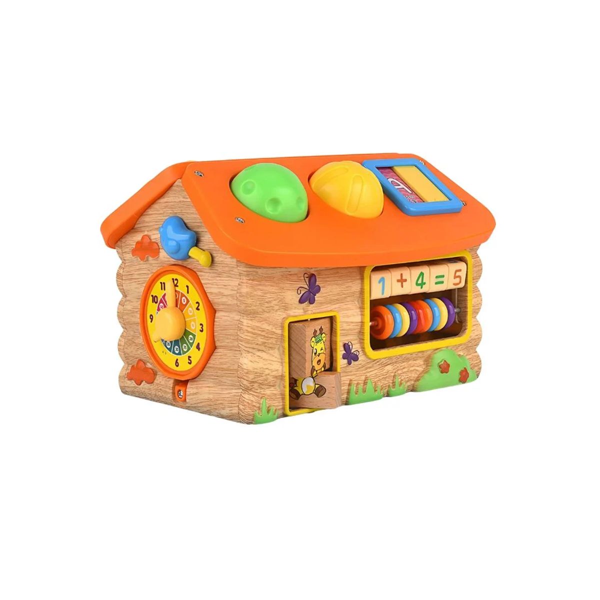 GENERICO - Casa Montessori de Bloques de Madera Para Niños