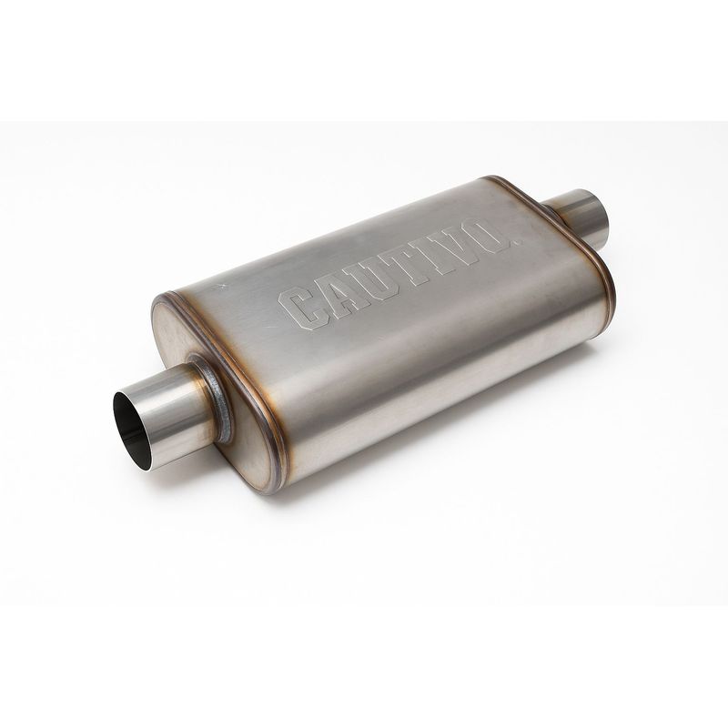 GENERICO - Resonador Muffler Cautivo 2 1/4” Acero Inoxidable