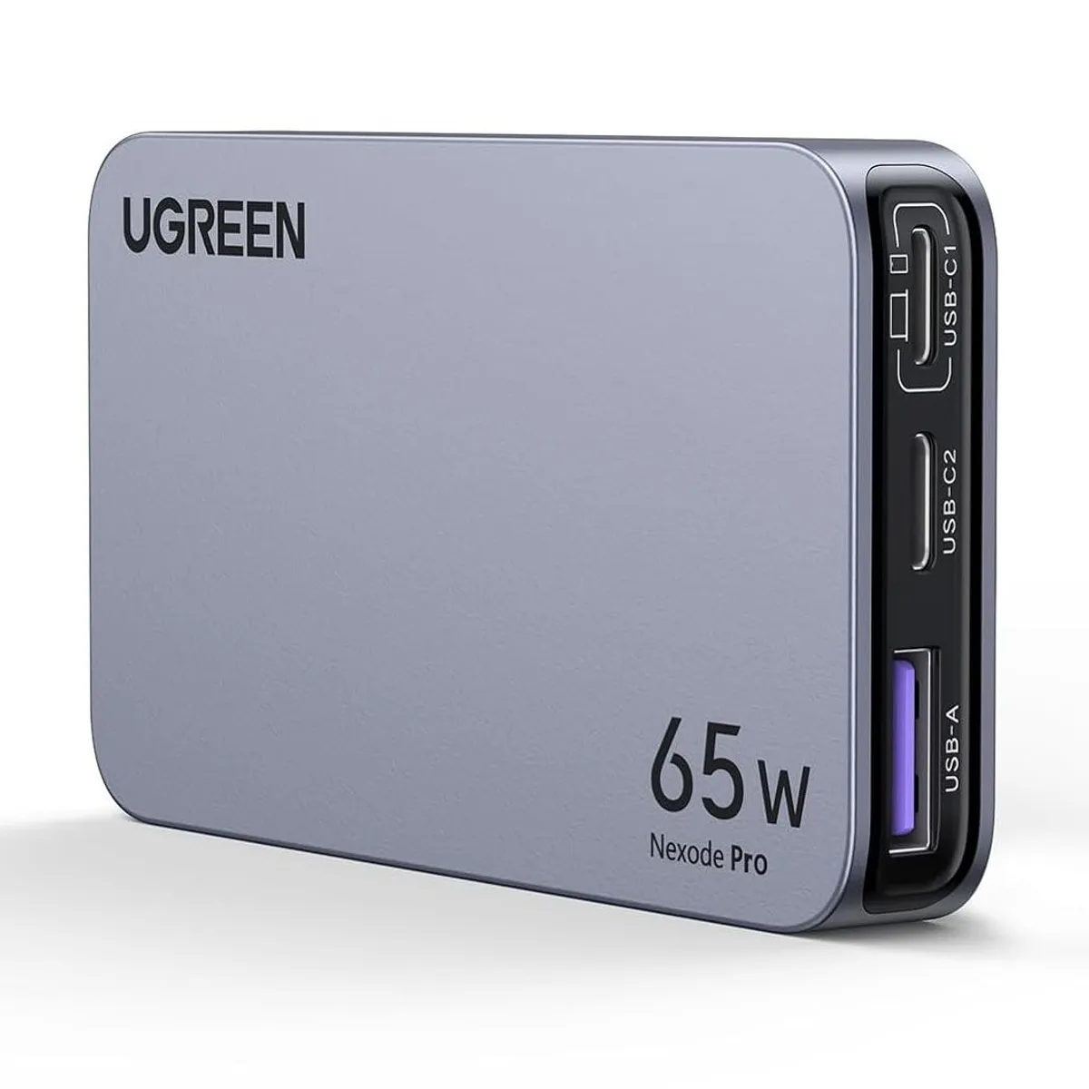 UGREEN - Cargador UGREEN Nexode Pro 65W GaN 2x USB-C USB-A Slim X753 - 15817