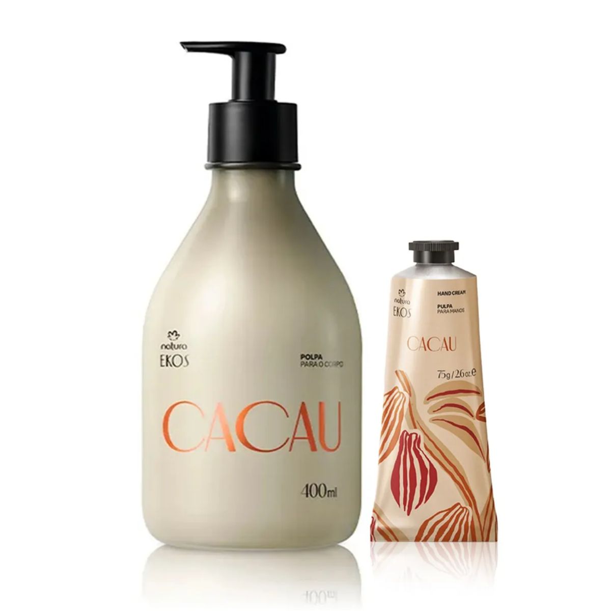 NATURA - Ekos Cacau Pulpa de mano 75g + Crema corporal 400 ml - Natura