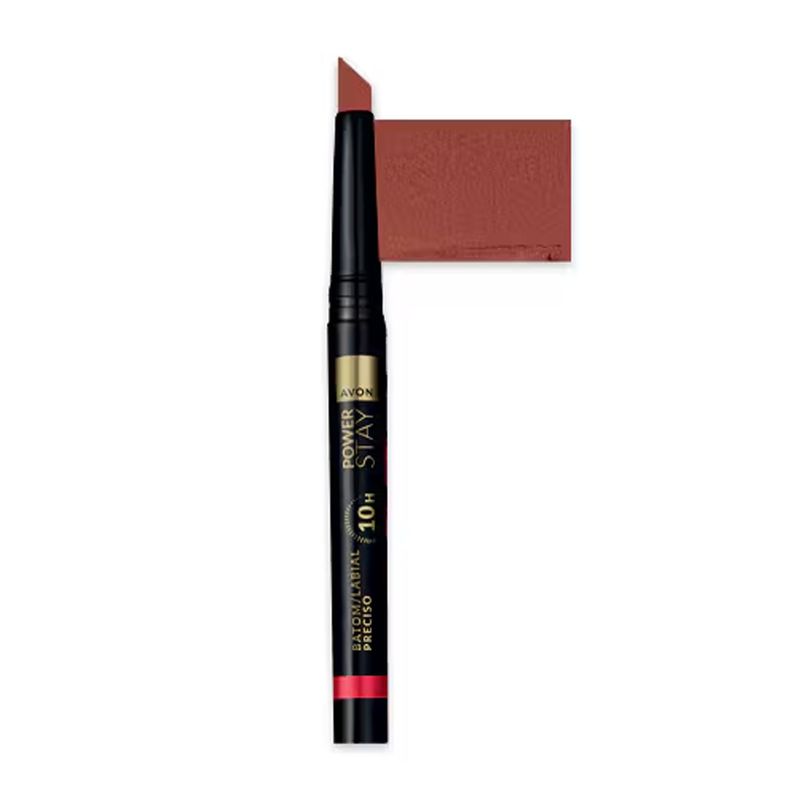 AVON - Power Stay Labial Mate Preciso 10h AMBER GODNESS