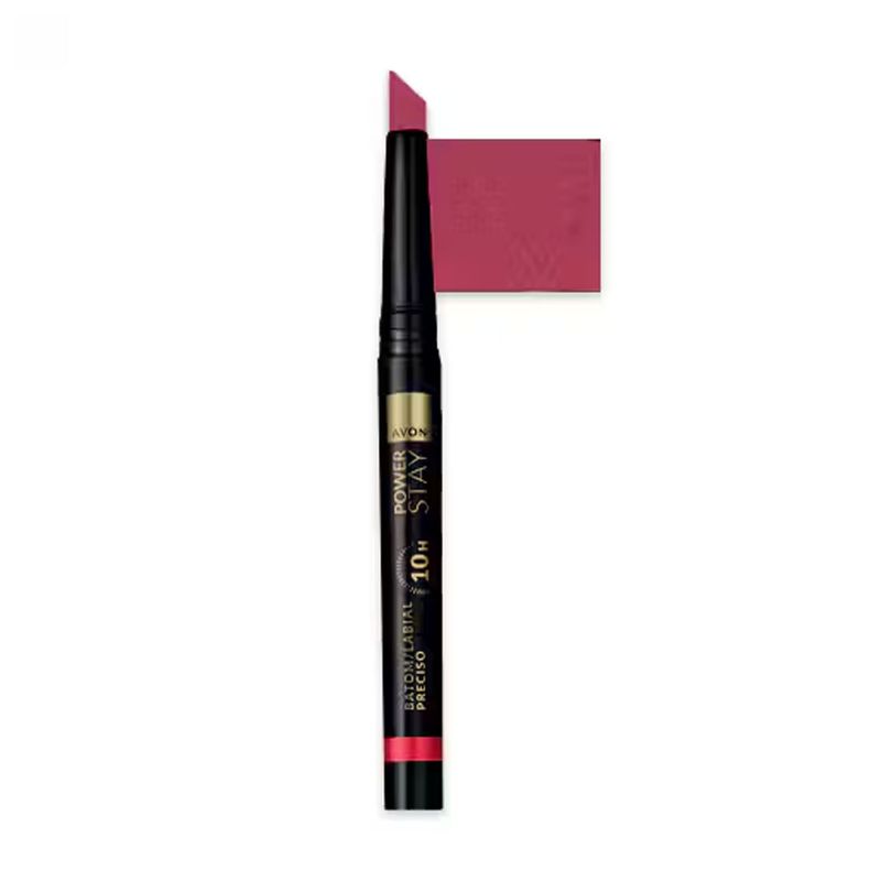 AVON - Power Stay Labial Mate Preciso 10h PRIMA PINK
